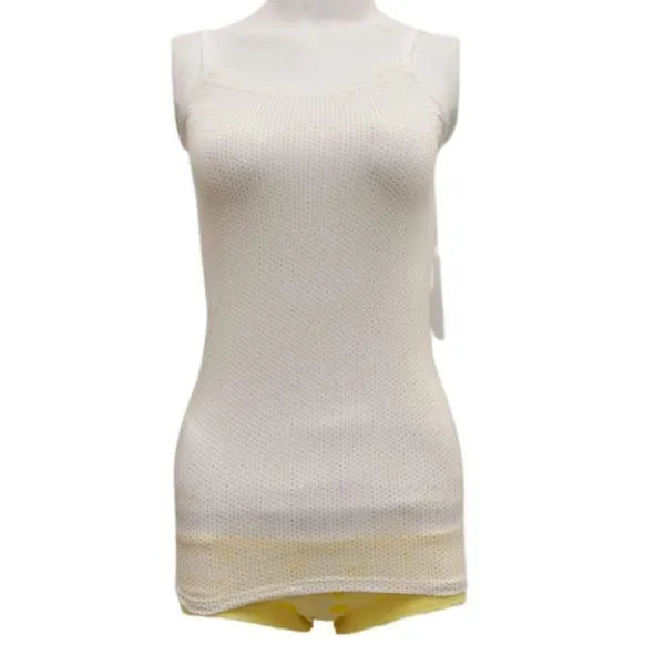 Soft & Stretchable Hip Length Cotton Dotted Camisole For Women