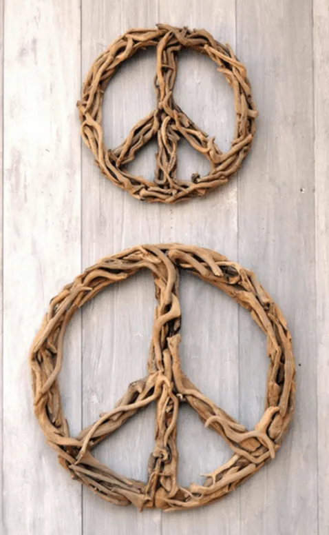 Sugarboo Driftwood Peace Sign