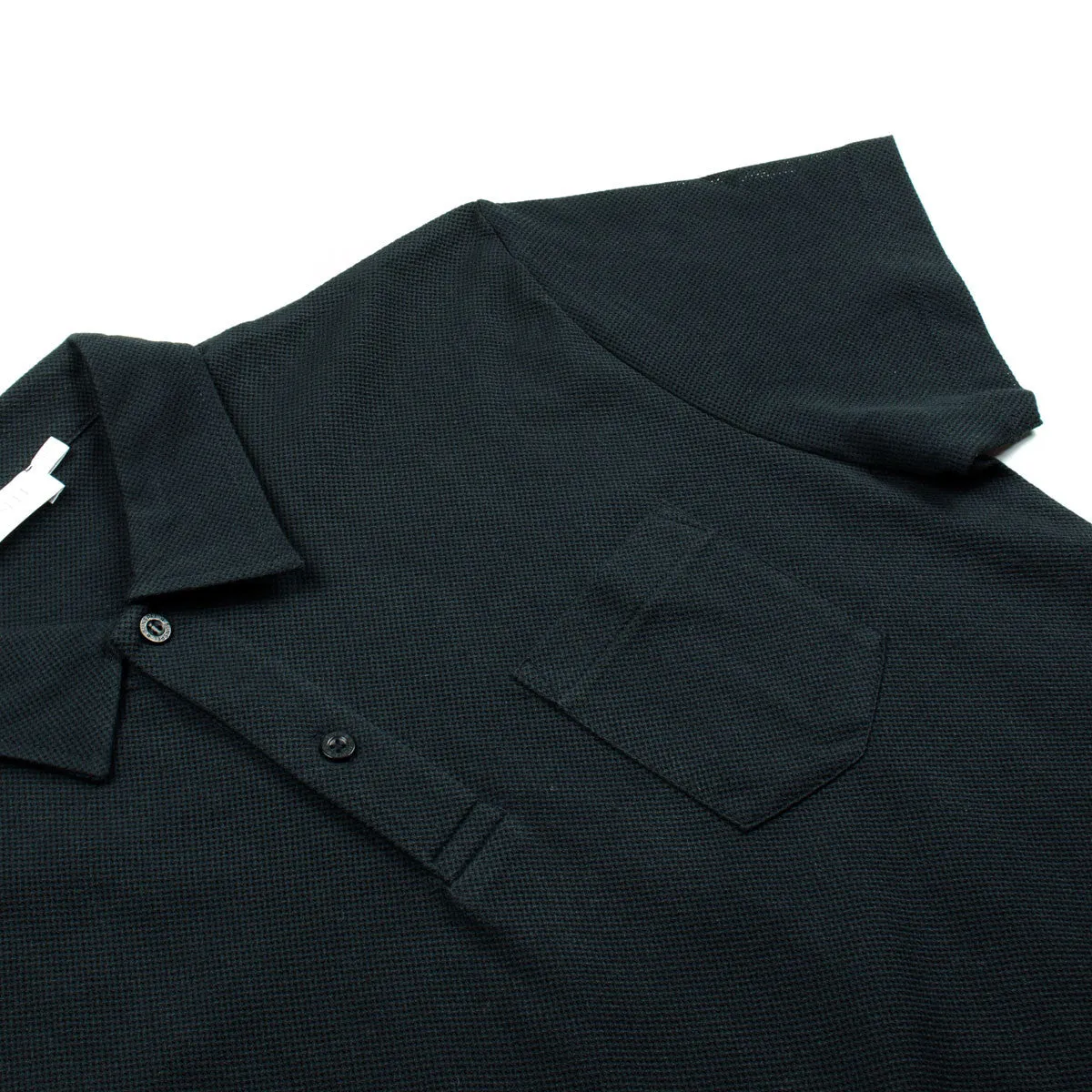 Sunspel - Short Sleeve Riviera Polo - Black