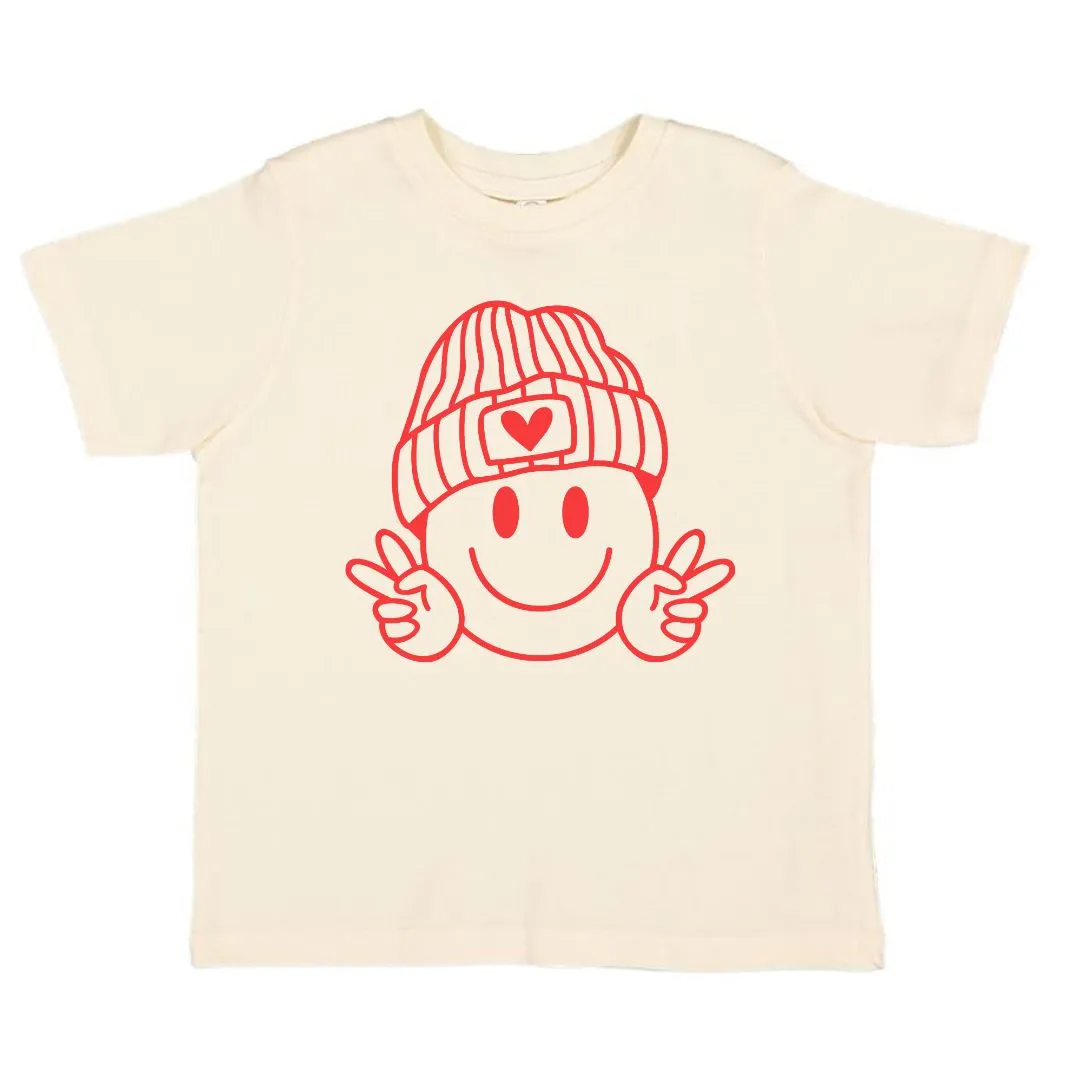 Sweet Wink Peace, Love, Smile Valentine's Day S/S Tee