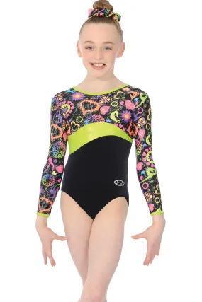 The Zone Gymnastics "Hearts" Leotard Z490HEA