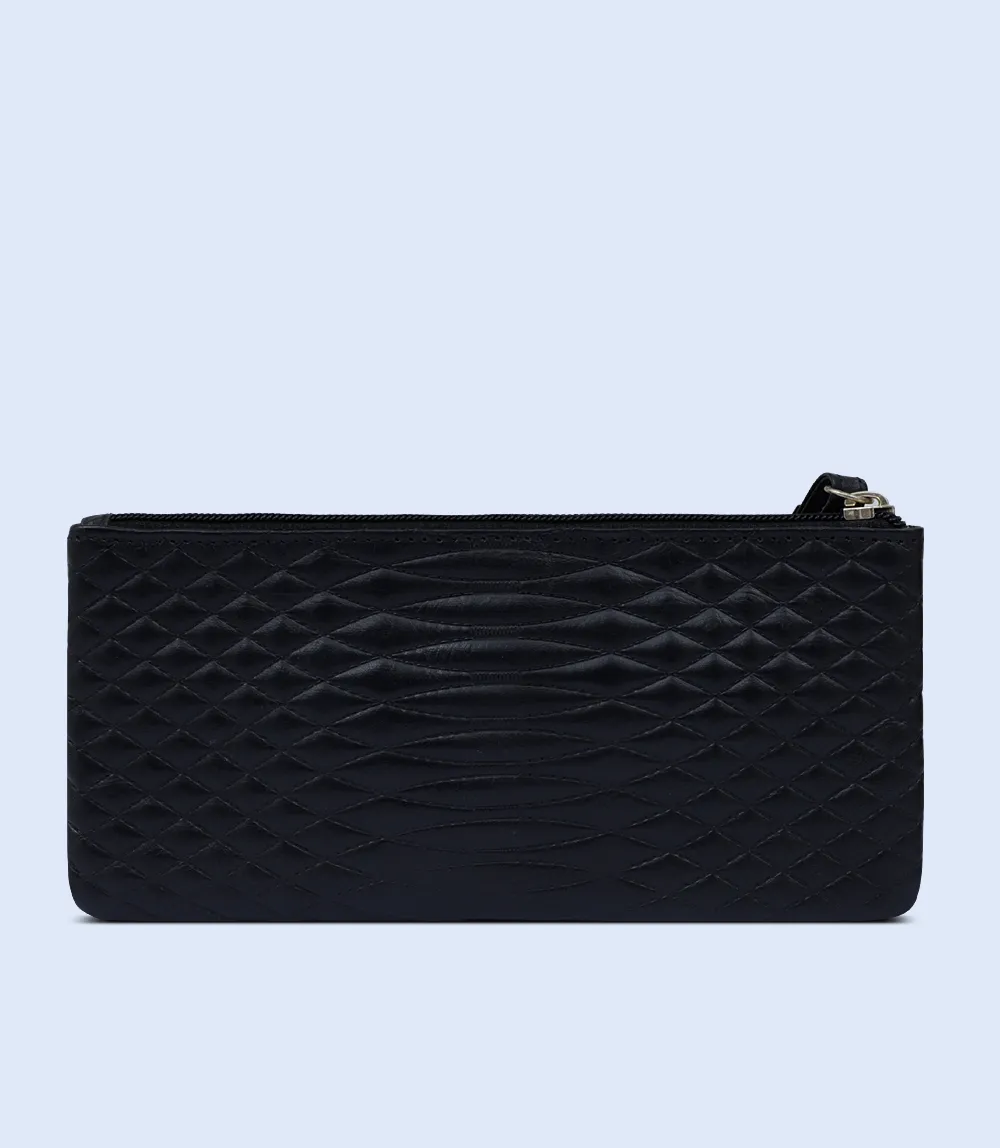 WB1623-BLACK-Women Wallet