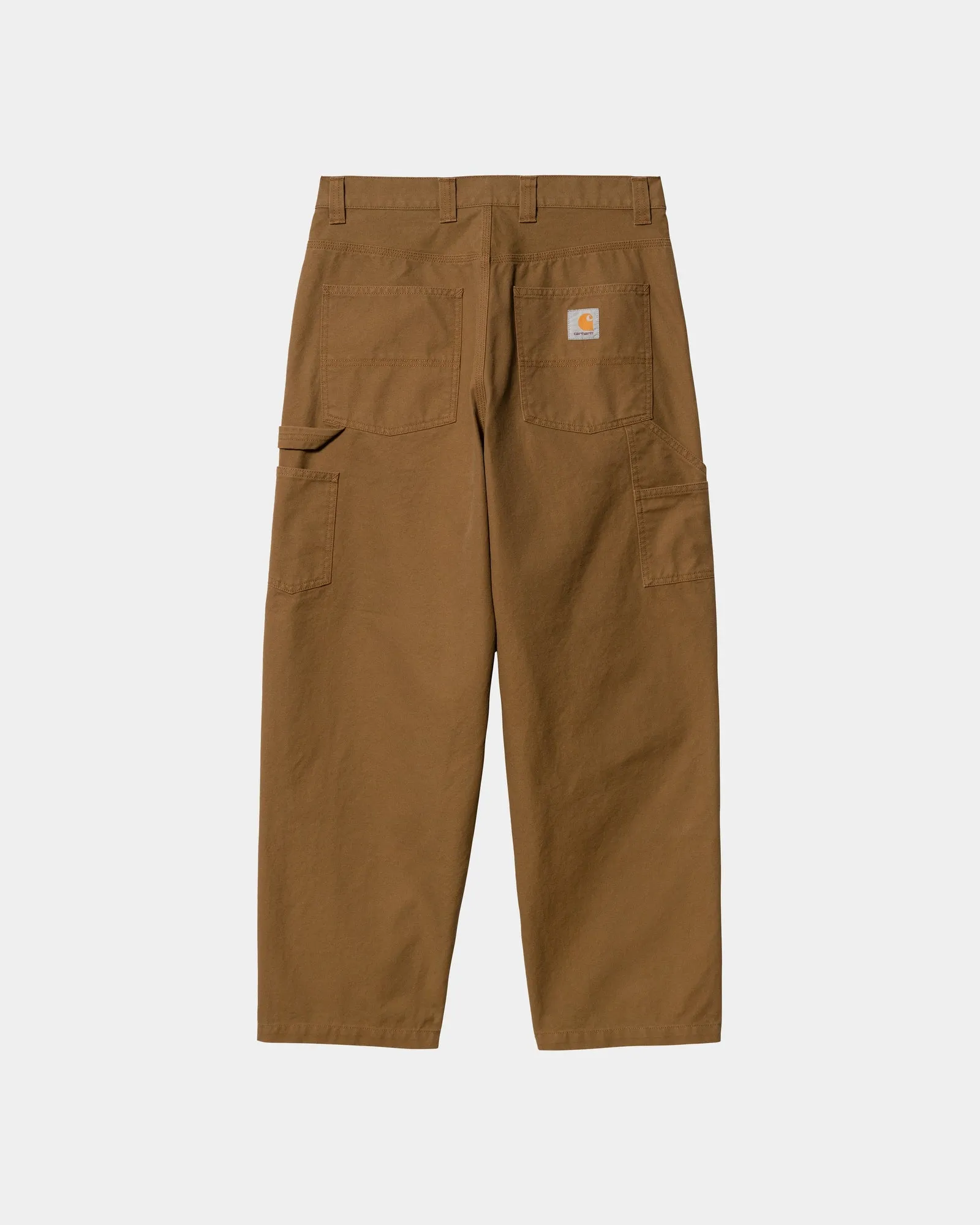 Wide Panel Double Front Pant | Hamilton Brown