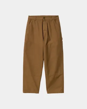 Wide Panel Double Front Pant | Hamilton Brown